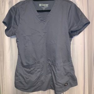 Greys anatomy medium grey scrub set